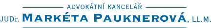 AK JUDr. Markéta Pauknerová